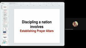 Discipling a Nation Through Prayer Altars